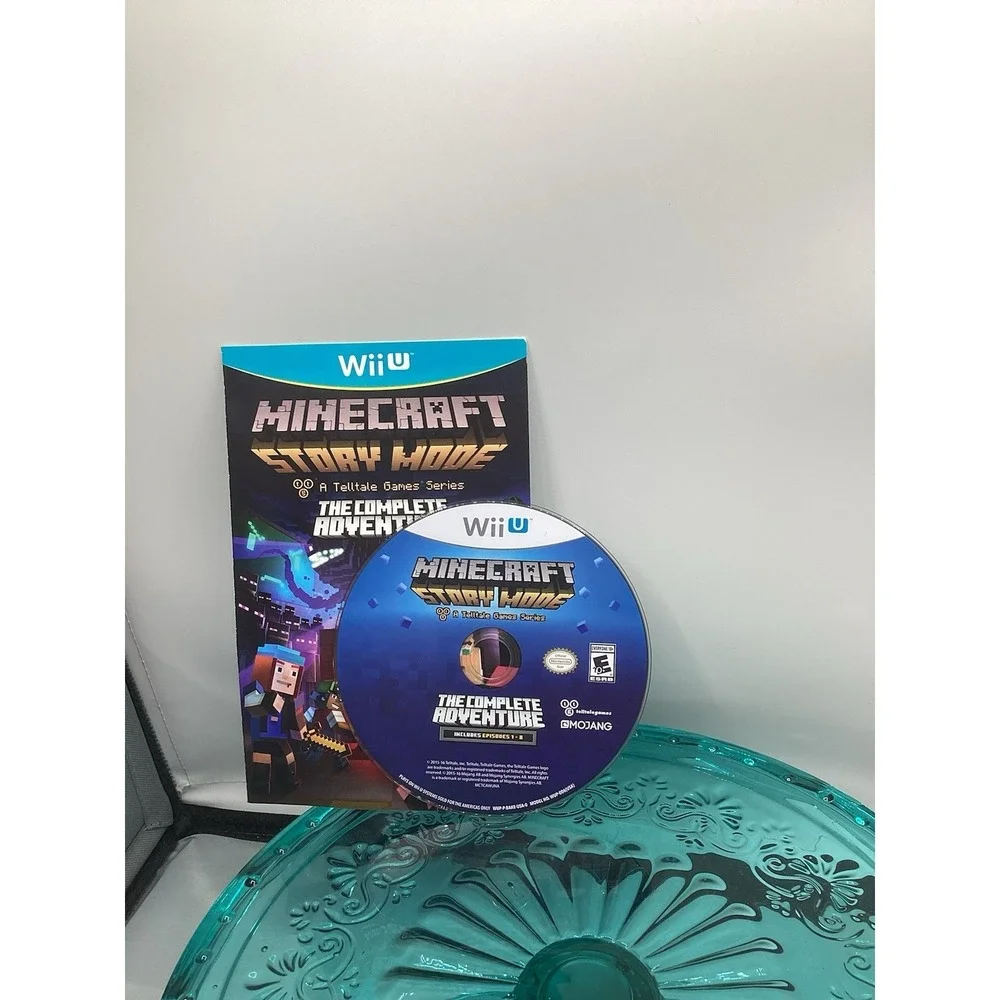 Minecraft Story Mode: The Complete Adventure (Nintendo Wii U, 2016) DISC ONLY
